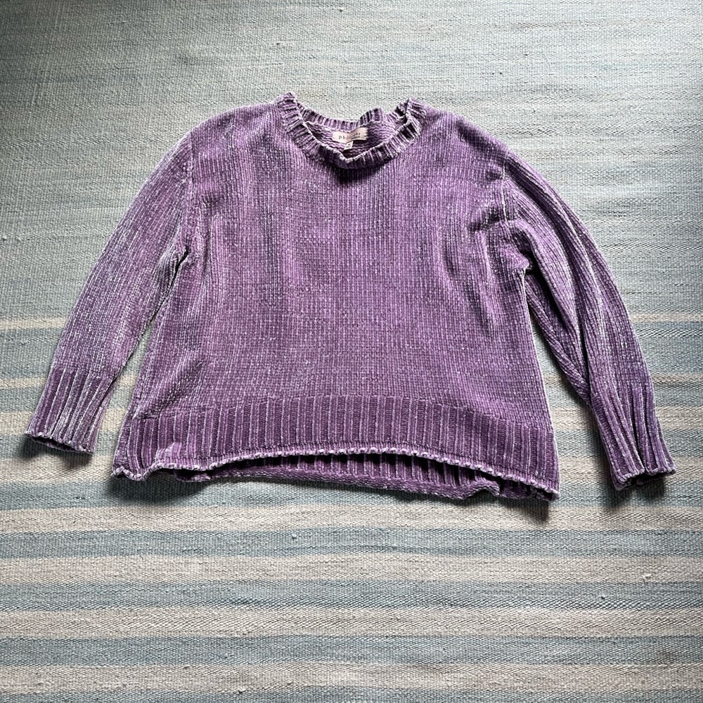 Philosophy Republic Cozy Lilac Sweater - size XL
